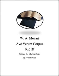 Ave Verum Corpus Clarinet Trio P.O.D. cover Thumbnail